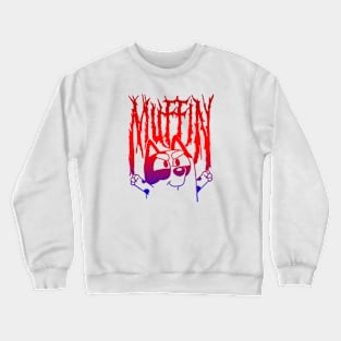 Muffin bluey metal Crewneck Sweatshirt